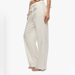 WeWoreWhat Ivory Wide-Leg Trousers - NWT - size 2